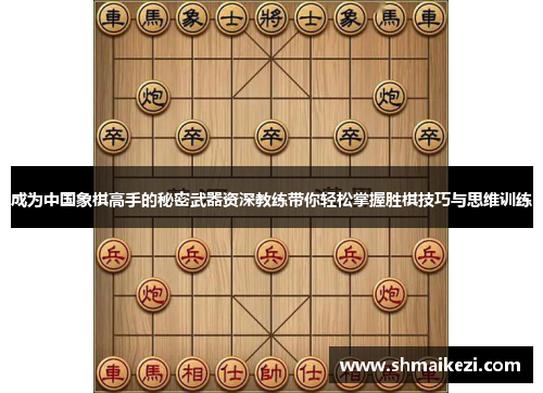 成为中国象棋高手的秘密武器资深教练带你轻松掌握胜棋技巧与思维训练